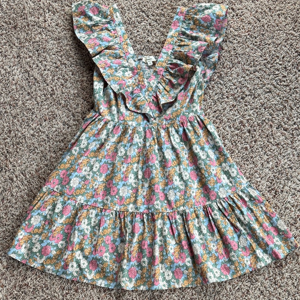 Entro Floral Dress with Ruffles